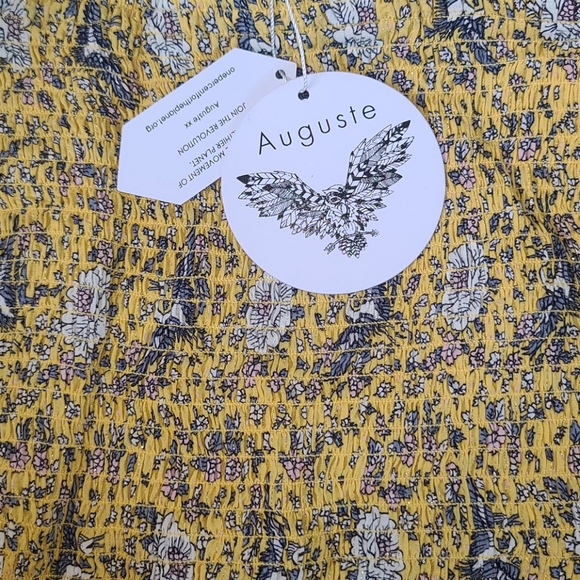 New Auguste Valentina Goddess Crop Top Floral 10 M - Picture 12 of 16